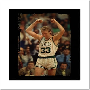 Larry Bird Celtics Vintage Posters and Art